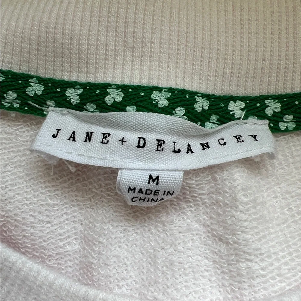 Embroidered lucky sweatshirt - Picture 2 of 13